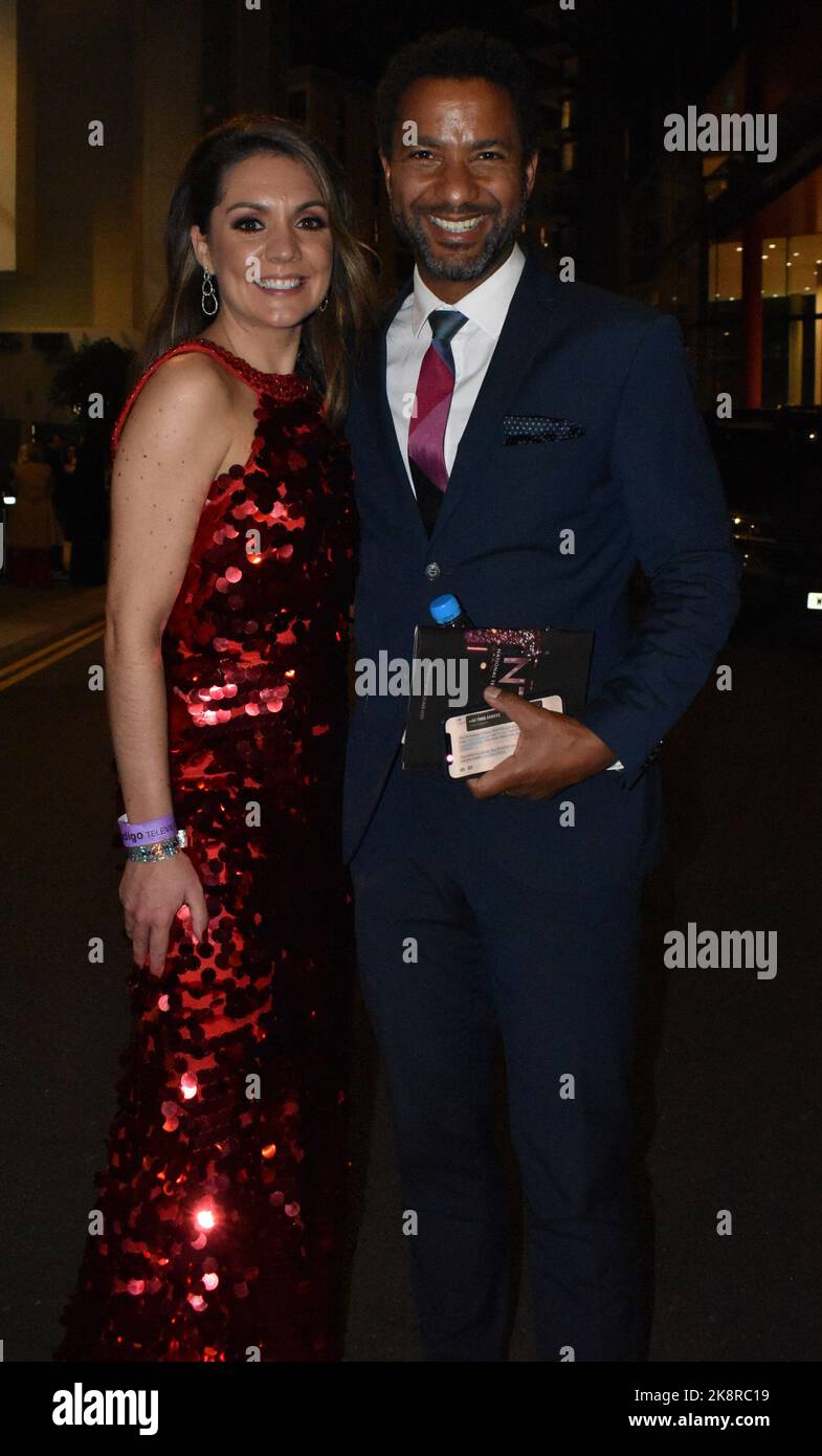 London, UK. Laura Tobin and Sean Fletcher - Presenters on GMB(Good ...