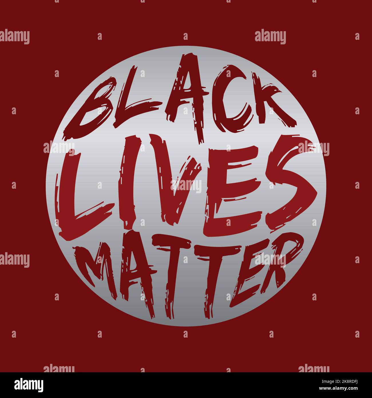 Blm Color Letters BLACK LIVES MATTER, lettering typography design artwork. Editable ...