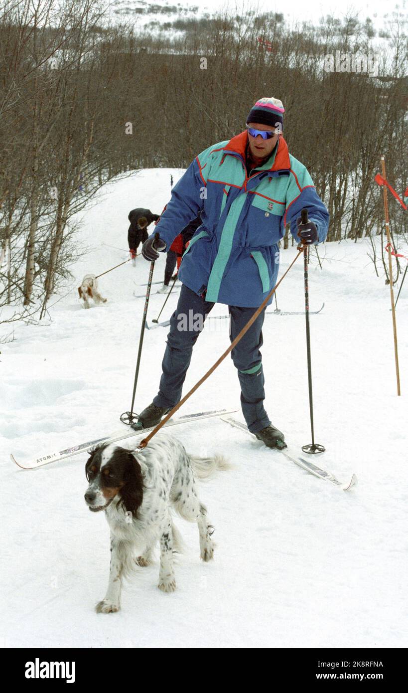 Sikkilsdalen 19950415 The Norwegian Royal Family On Easter Holidays In sikkilsdalen-19950415-the-norwegian-royal-family-on-easter-holidays-in