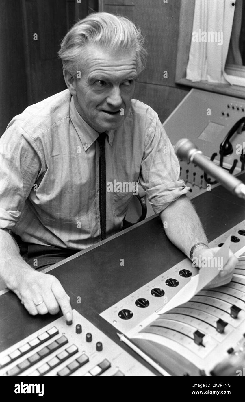 Oslo 19691124 nrk employee hi-res stock photography and images - Alamy
