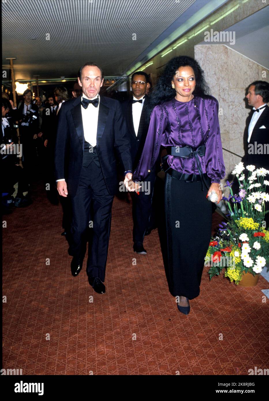 Oslo 19851002: Arne Næs Jr. Ship broker and rock climber together with