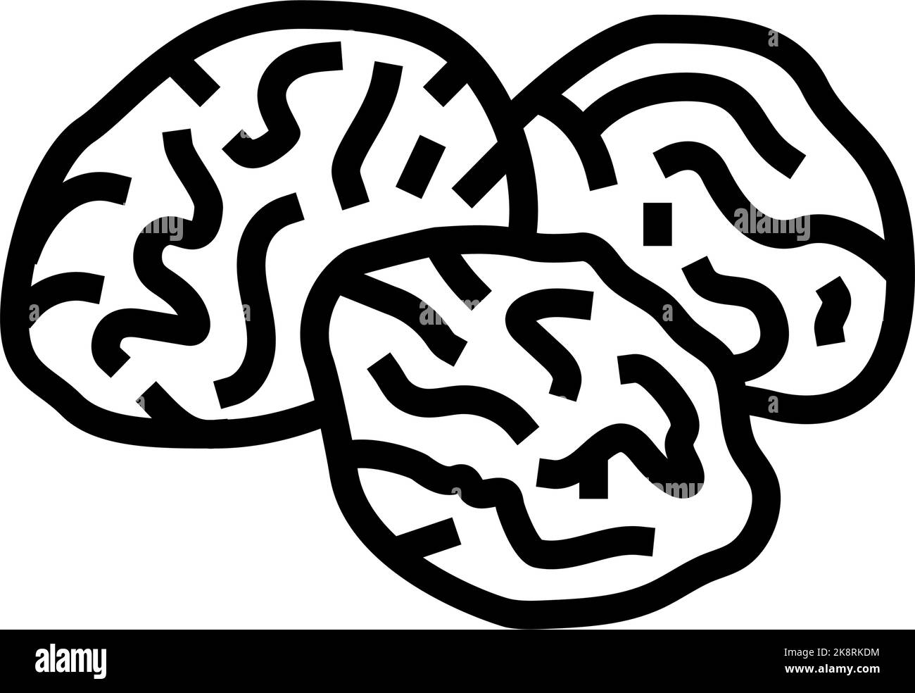 prunes dried fruit line icon vector illustration Stock Vector Image