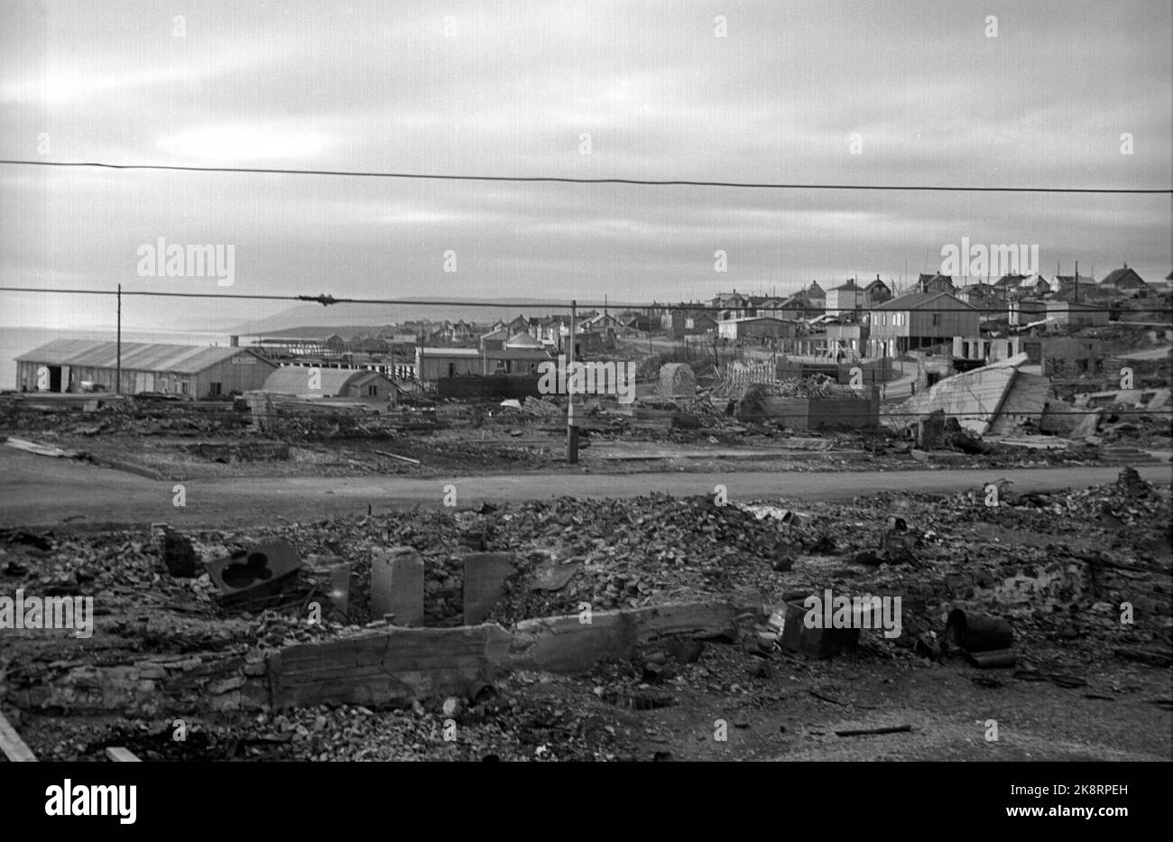 Vadsø Sept. 1946 The recovery in Northern Norway after World War II