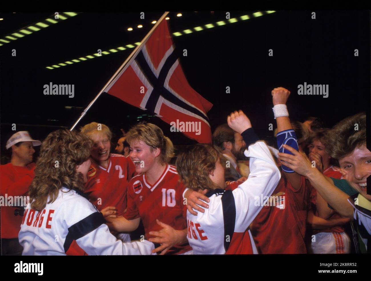 Morten holm ntb ntb happiness women handball flag hires stock