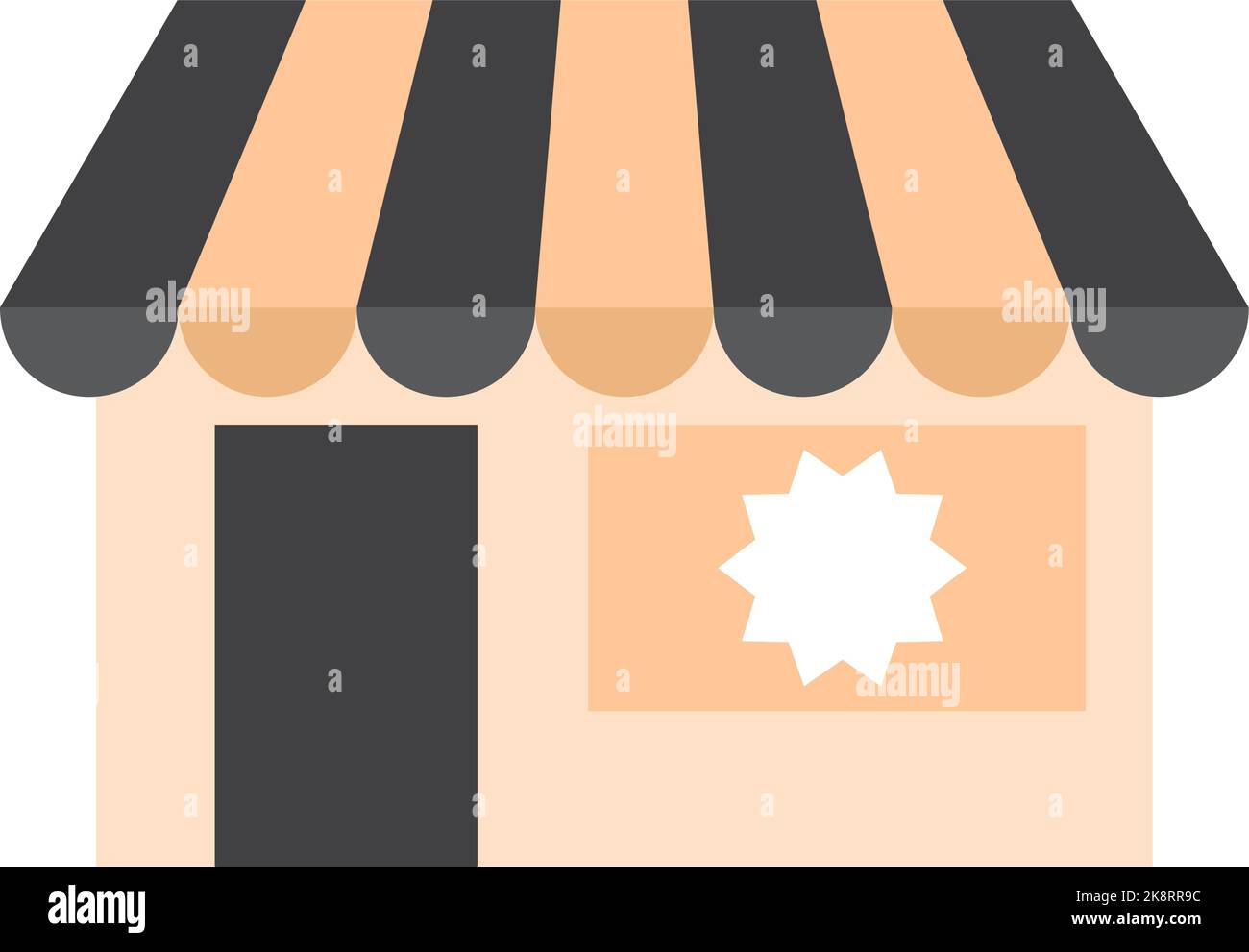 store building facade isolated icon Stock Vector Image & Art - Alamy