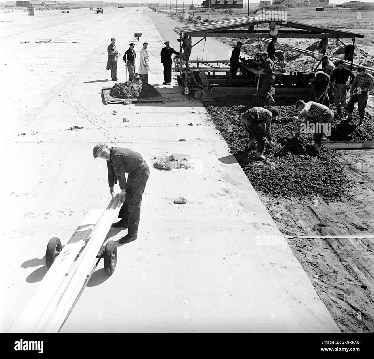 Sola 1949 Sola Airport Is Expanded Total Construction Costs About NOK sola-1949-sola-airport-is-expanded-total-construction-costs-about-nok