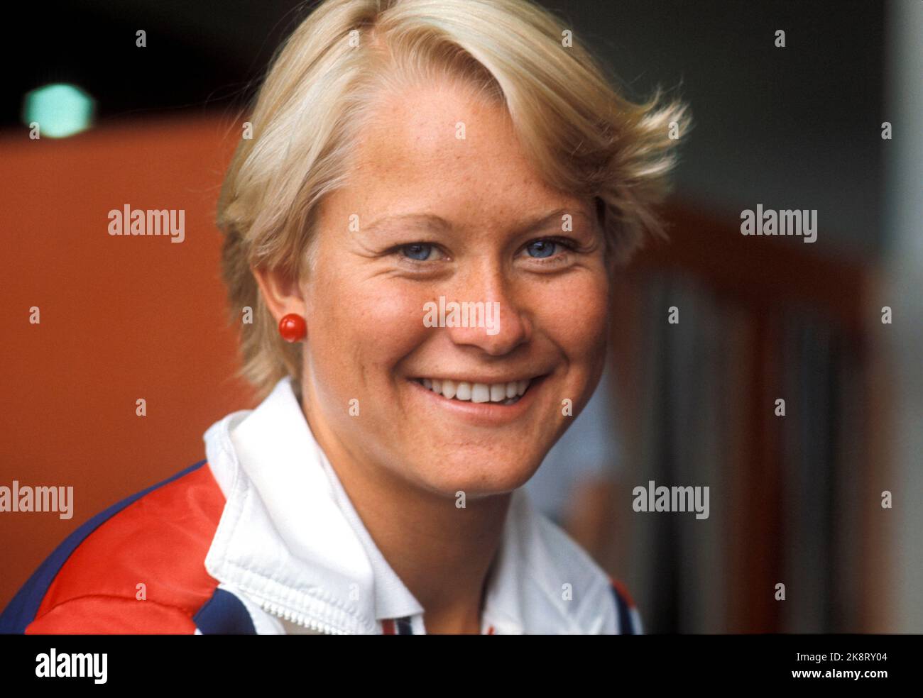 Montreal, Canada 1976:  Lene Jenssen (NOR), swimmer, photographed in connection with the Summer Olympics in Montreal 1976. Photo: Oddvar Walle Jensen / NTB / NTB Stock Photo