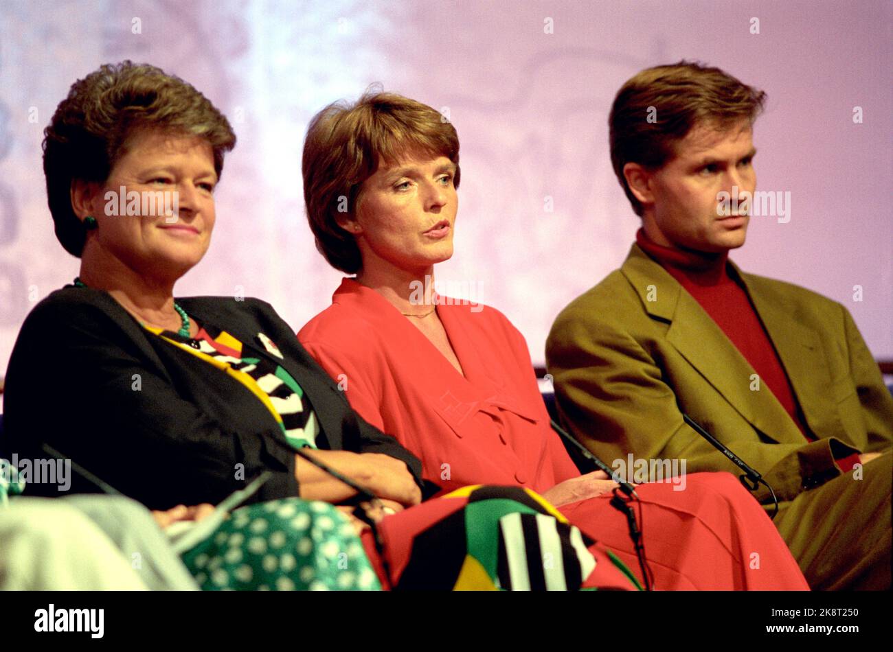 Oslo 19910910 Municipal and county council elections 1991. Party leader