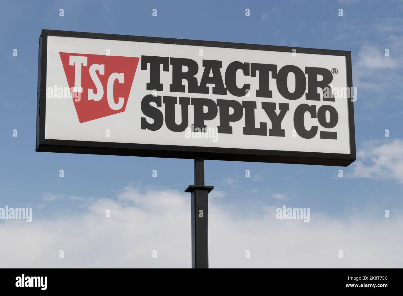 Troy Circa October 2022 Tractor Supply Company Retail Location