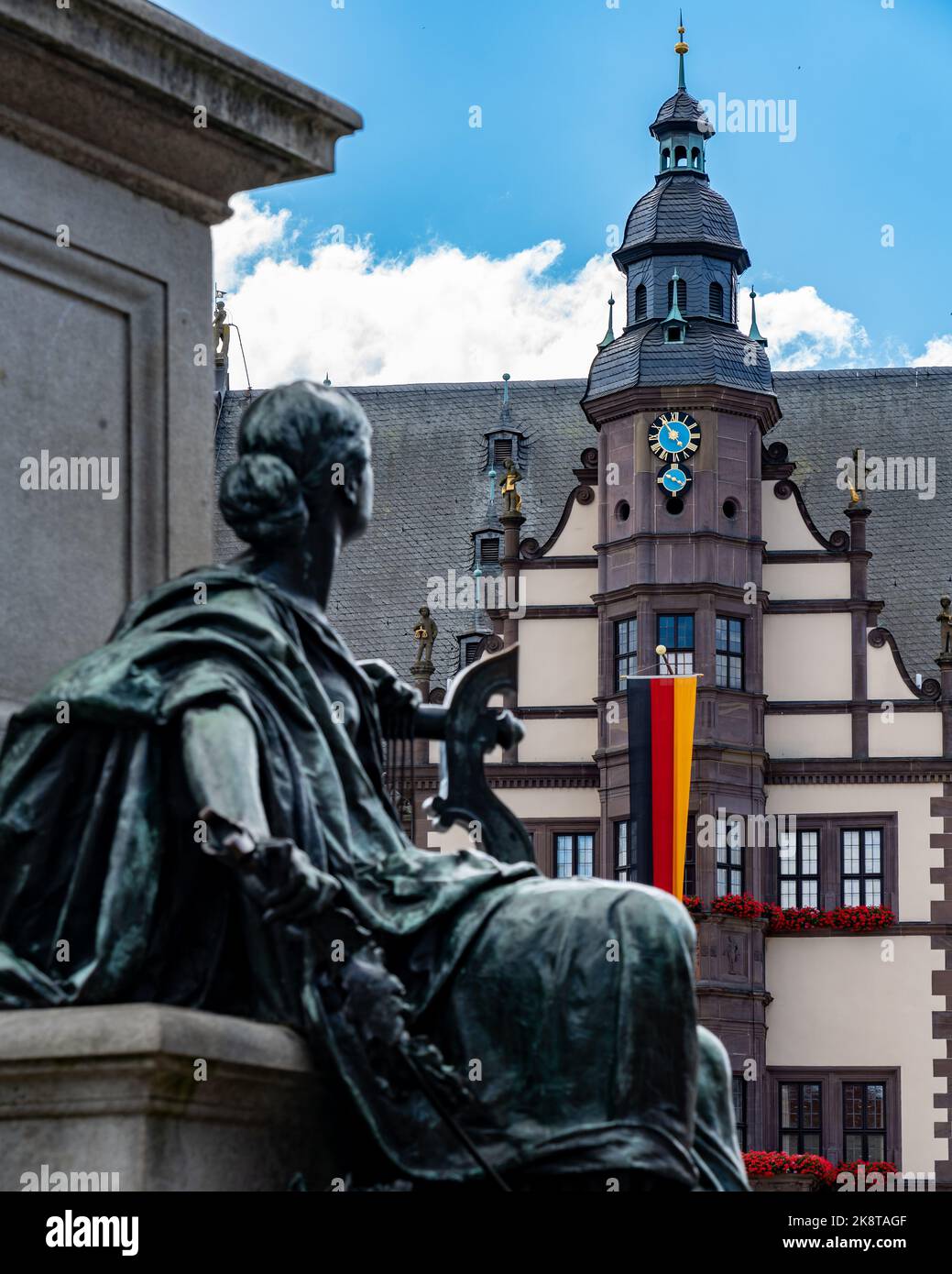 Fred Ruckert Friedrich ruckert monument hi-res stock photography and images - Alamy