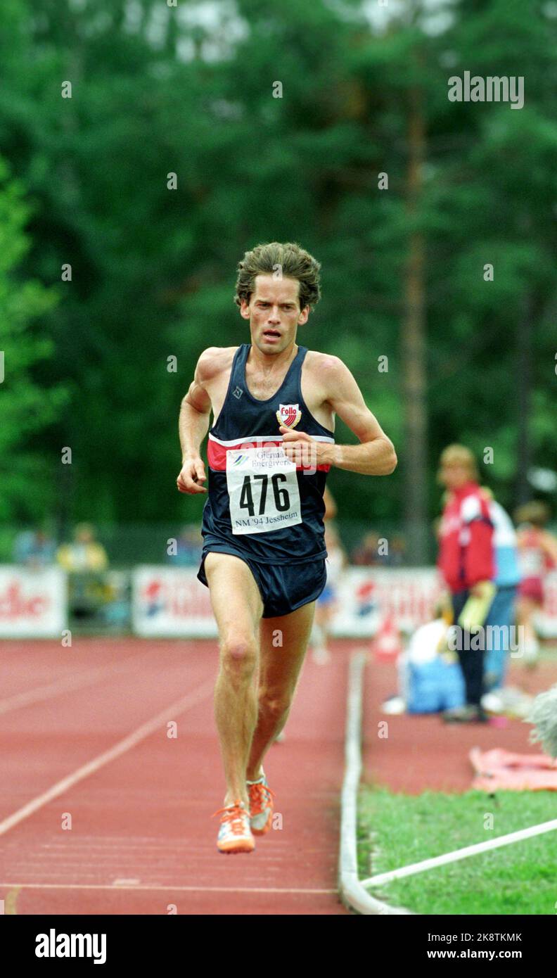 Erik johansen ntb running exercises sport full figure action hires