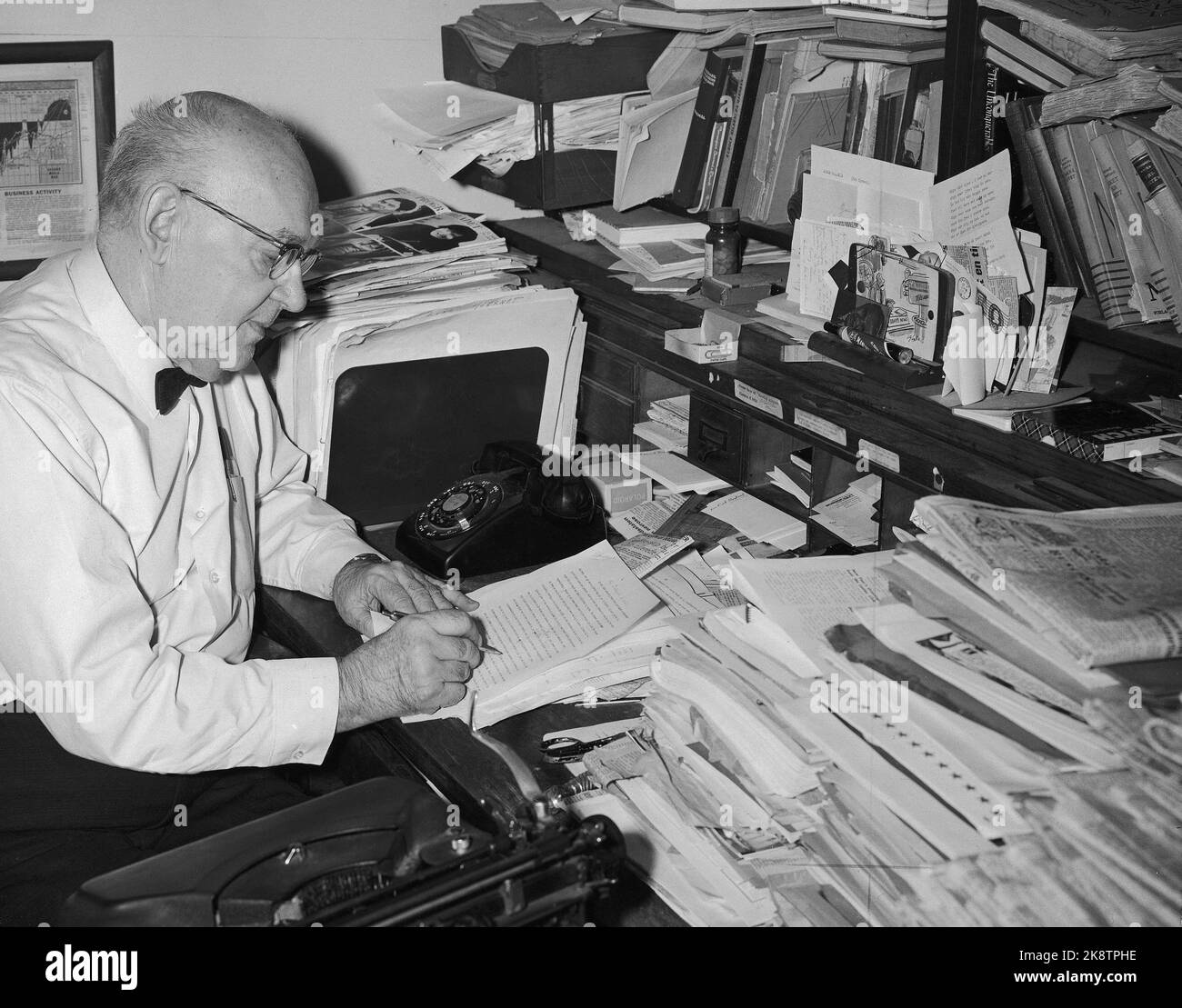 Carl soyland 1894 1978 norwegian pressman hi-res stock photography and ...
