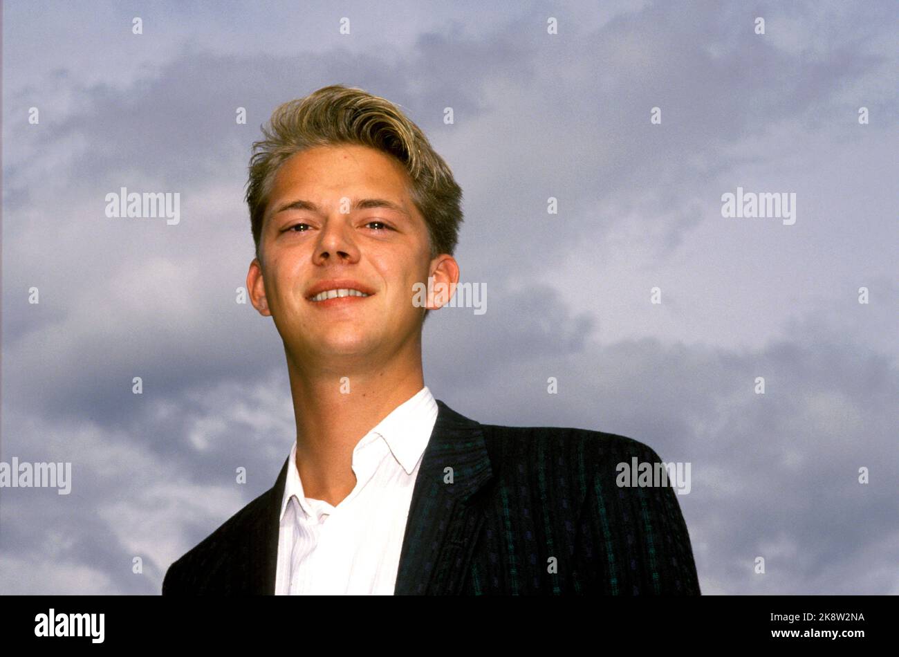 Oslo 19890730: Politician Jan Erik Fåne (Frp), Akershus. Photo: Annemor Larsen / NTB Stock Photo