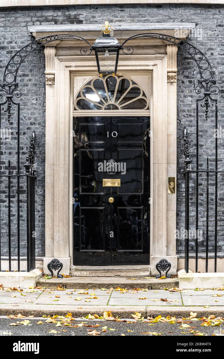 Downing St, Westminster, London, Britain Stock Photo