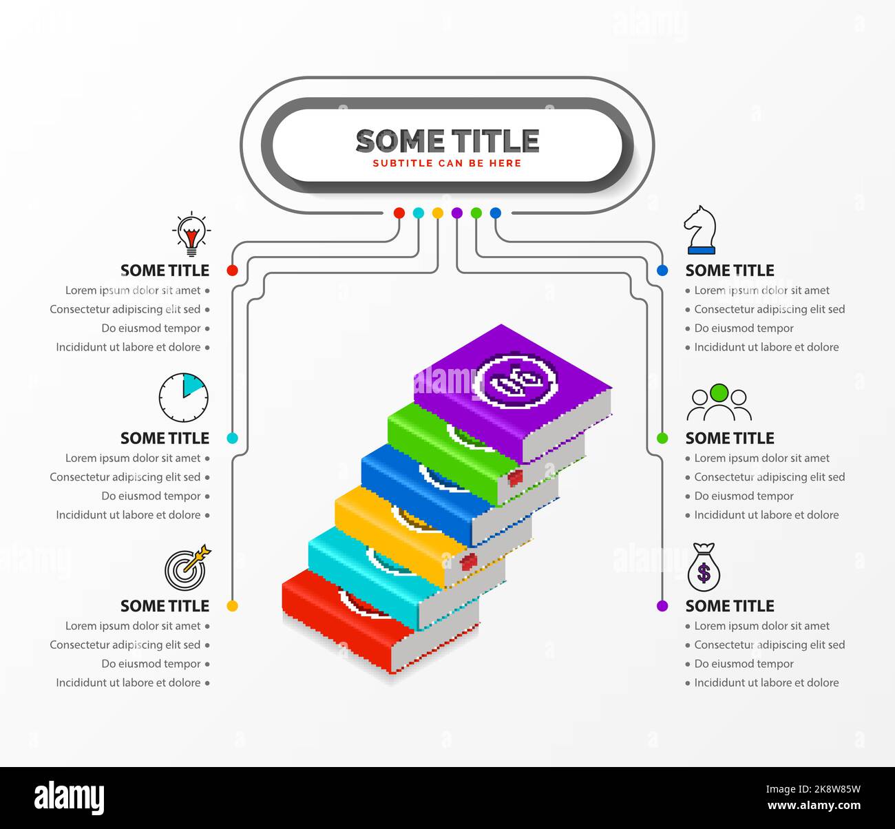 Infographic design template. Creative concept with 6 steps. Can be used ...