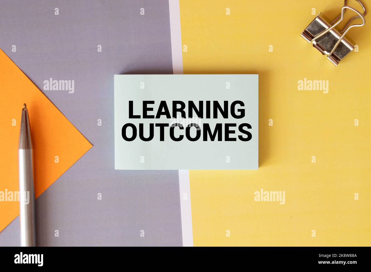 Lessons learned text concept write on notebook Stock Photo - Alamy
