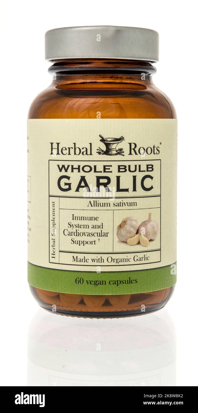 Winneconne, WI 24 October 2022 A package of herbal roots whole