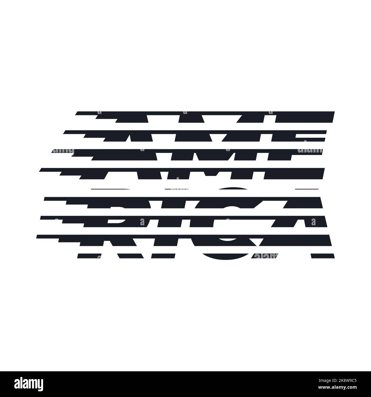 America, halftone line letter typography effect design artwork ...