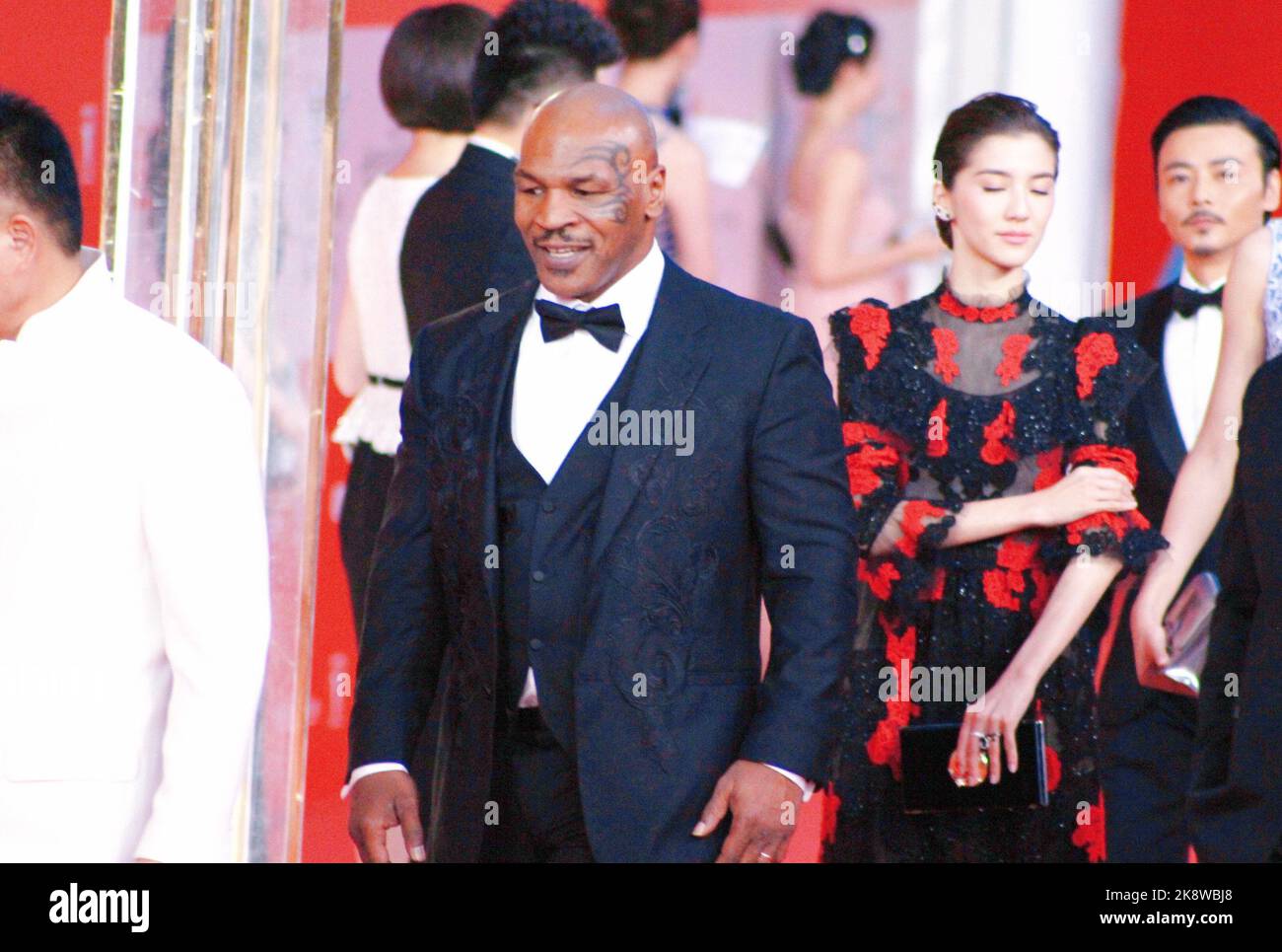 SHANGHAI, CHINA JUNE 13, 2015 Former US boxing champion Mike Tyson