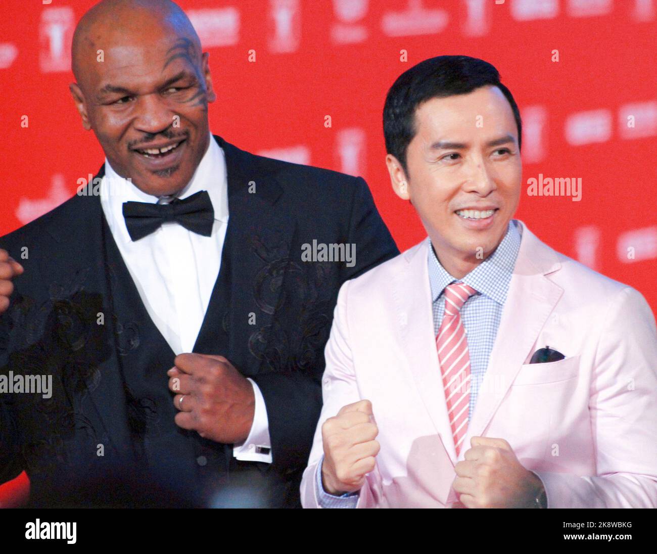 SHANGHAI, CHINA JUNE 13, 2015 Former US boxing champion Mike Tyson