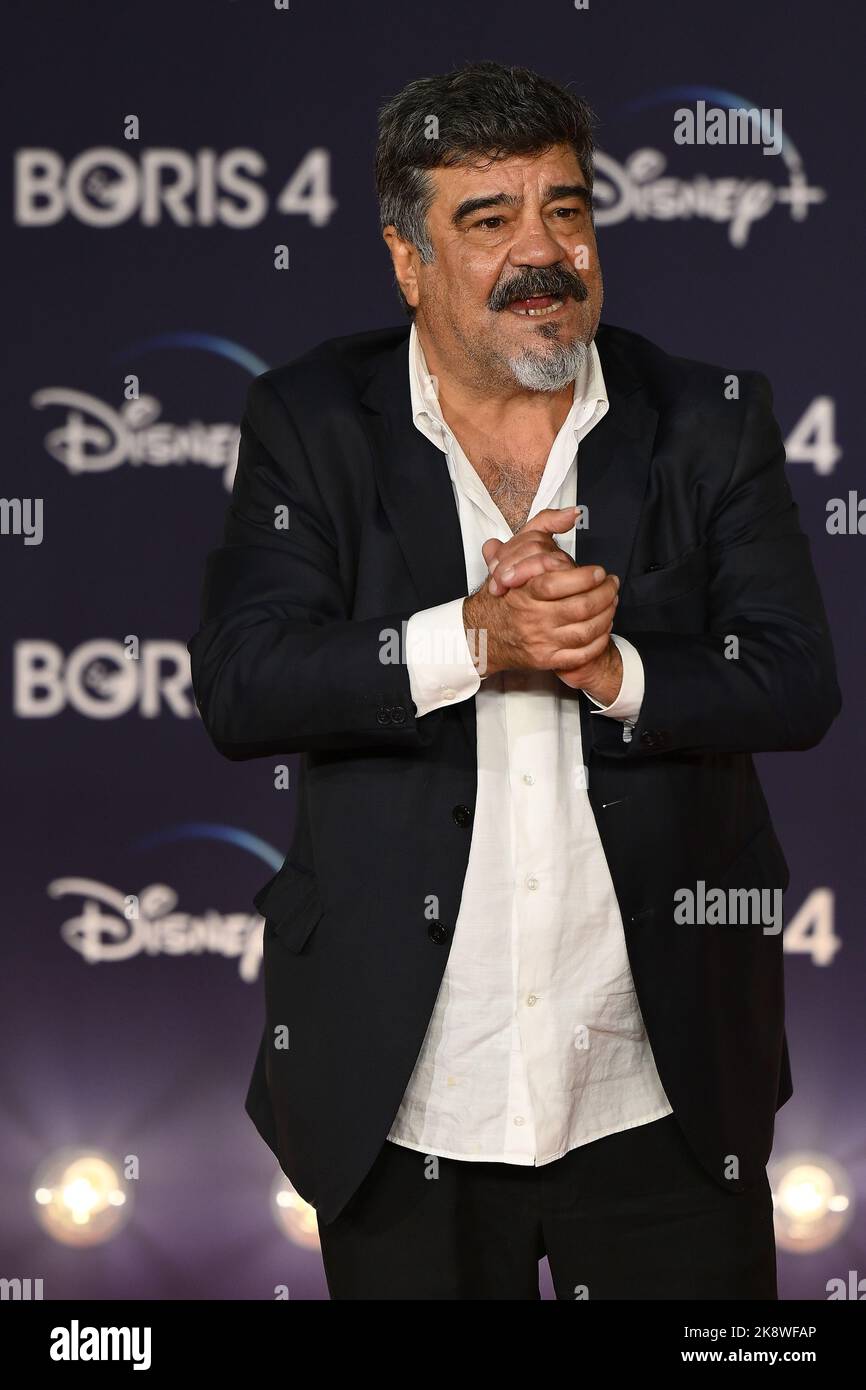 Rome, Italy - October 24: Francesco Pannofino attends the Red Carpet of  