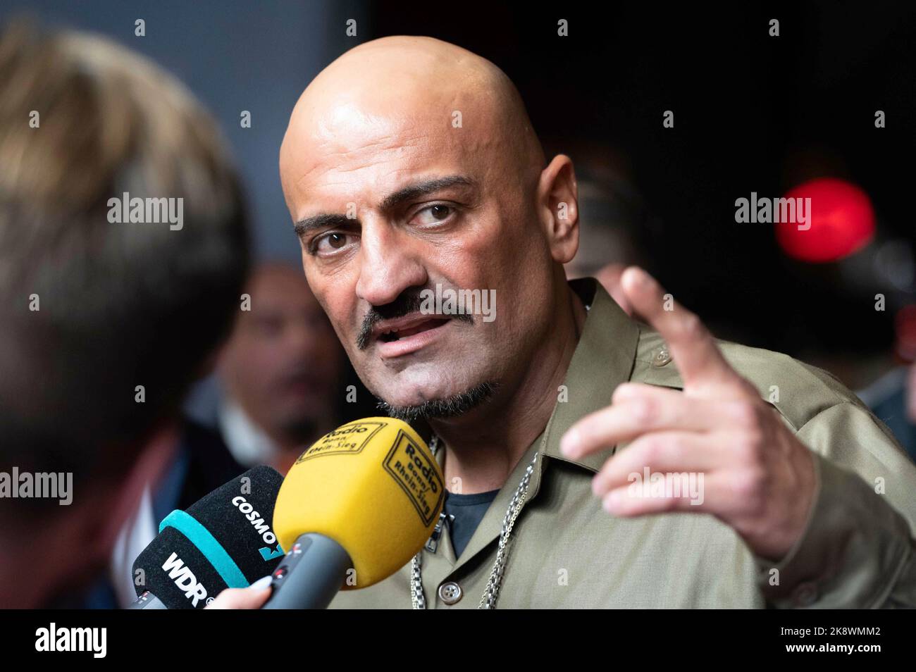 Cologne, Deutschland. 24th Oct, 2022. Giwar HAJABI, aka XATAR, rapper ...