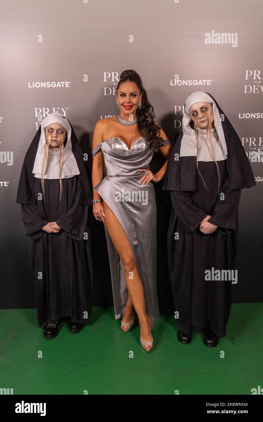 London, UK. 24th Oct, 2022. Nina Naustdal attends the Prey For The Devil  Celebrity Experience in London. (Photo by Phil LewisSOPA ImagesSipa USA)  Credit: Sipa USAAlamy Live News Stock Photo - Alamy