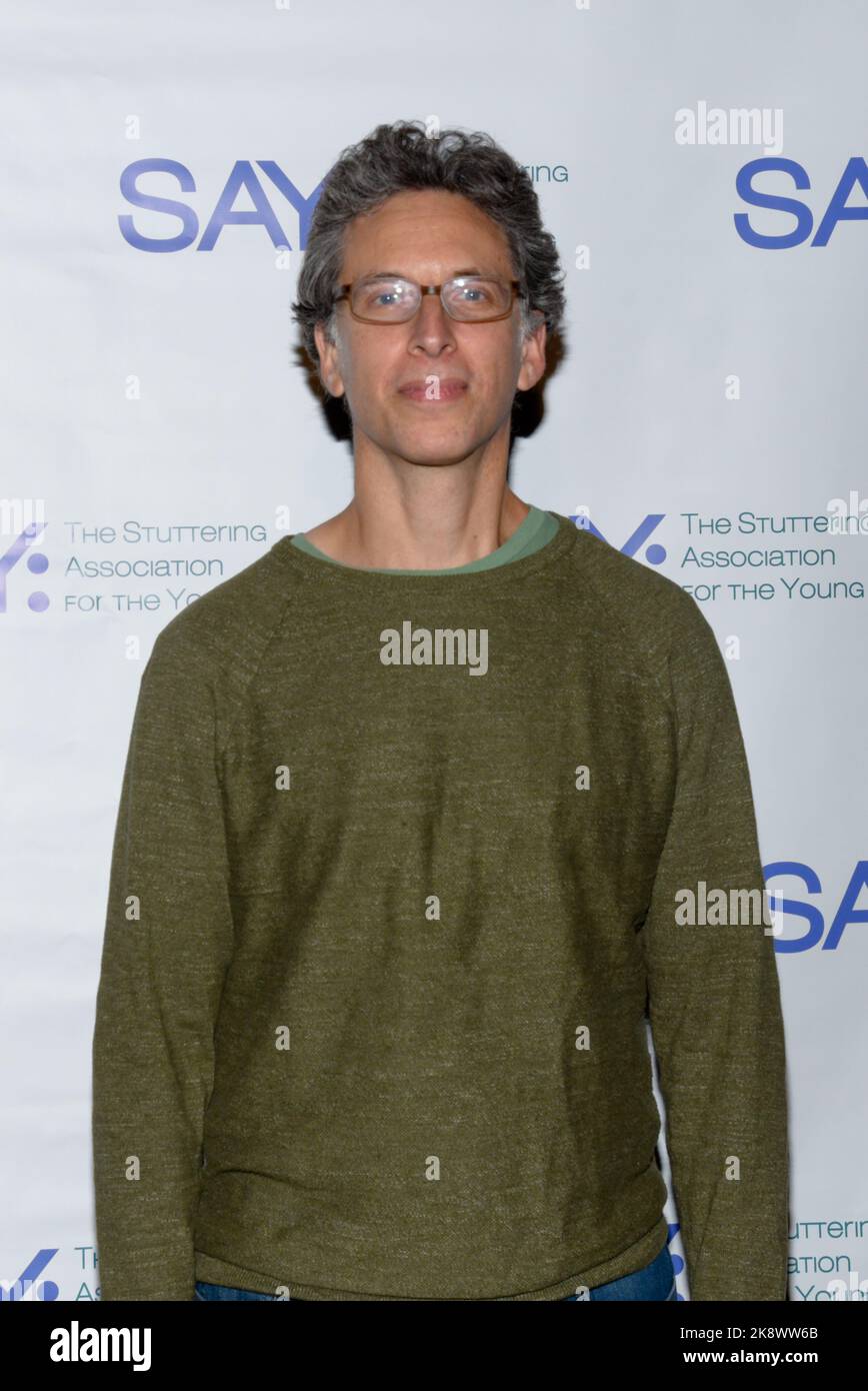 New York, USA. 24th Oct, 2022. Ben Shenkman attends Paul Rudd's 9th Annual All-Star Bowling Benefit for The Stuttering Association for the Young held at Bowlero Chelsea Piers in New York, NY, on October 24, 2022. (Photo by Efren Landaos/Sipa USA) Credit: Sipa USA/Alamy Live News Stock Photo