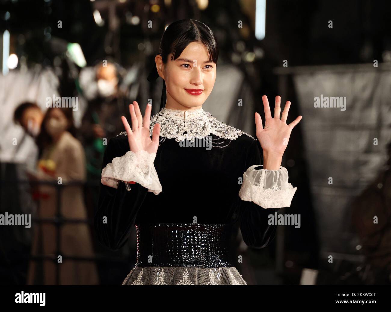 Tokyo, Japan. 24th Oct, 2022. Japanese actress Ai Hashimoto poses for ...