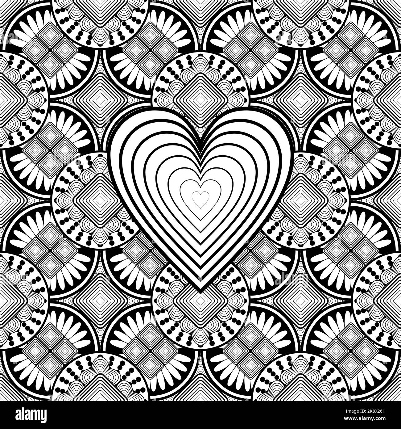 Abstract seamless pattern textured background illustration Stock Vector ...