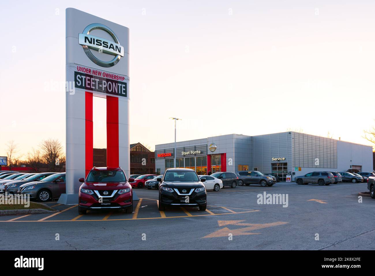 New Hartford, New York Mar 29, 2022 Landscape Ultra Wide View of