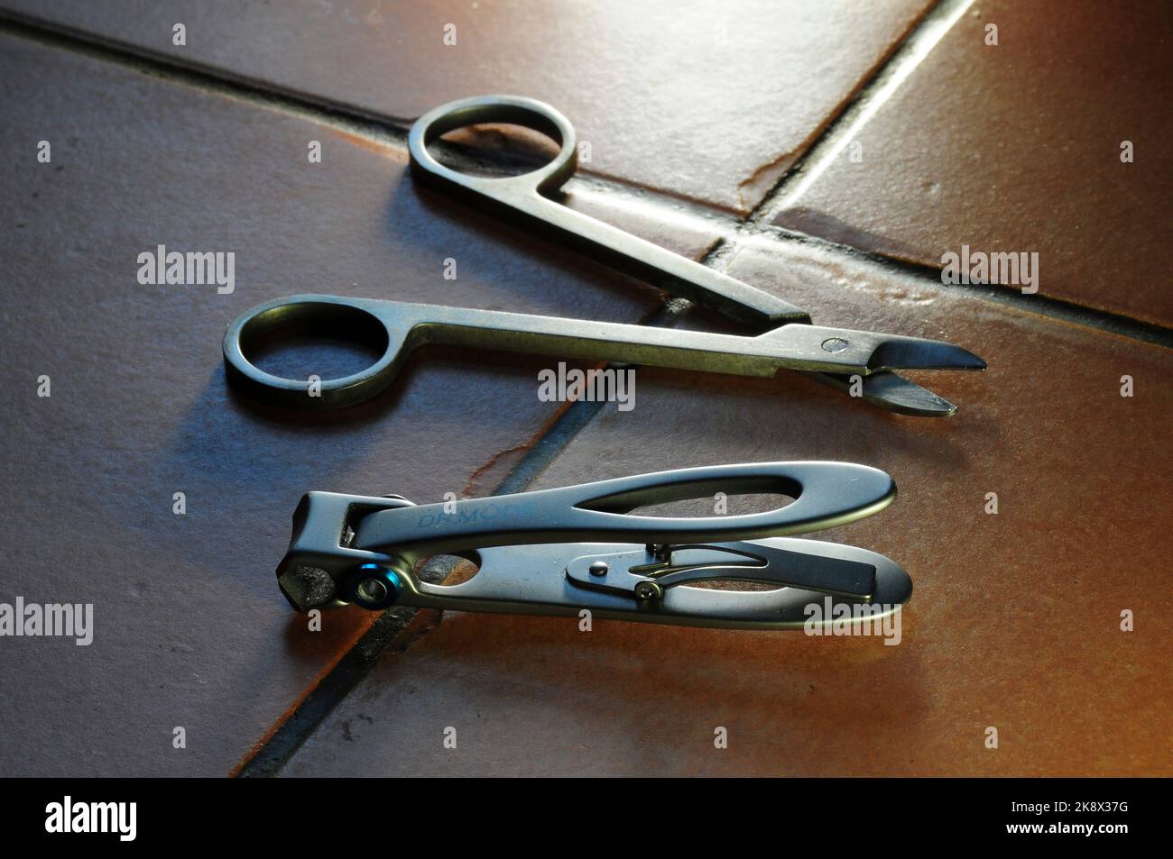 https://c8.alamy.com/comp/2K8X37G/fingernail-scissors-and-toenail-clippers-2K8X37G.jpg