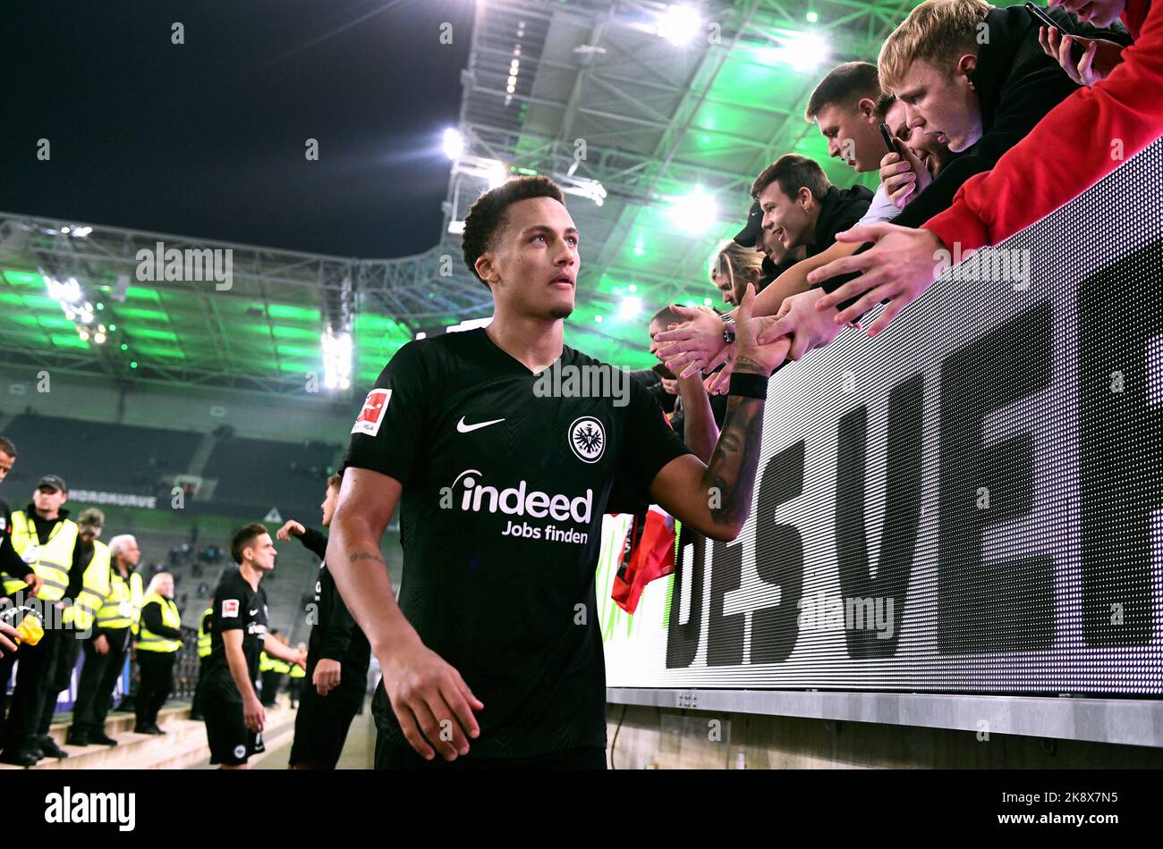 Bundesliga, Borussia Park Mönchengladbach: Borussia Mönchengladbach vs Eintracht Frankfurt; Tuta Stock Photo
