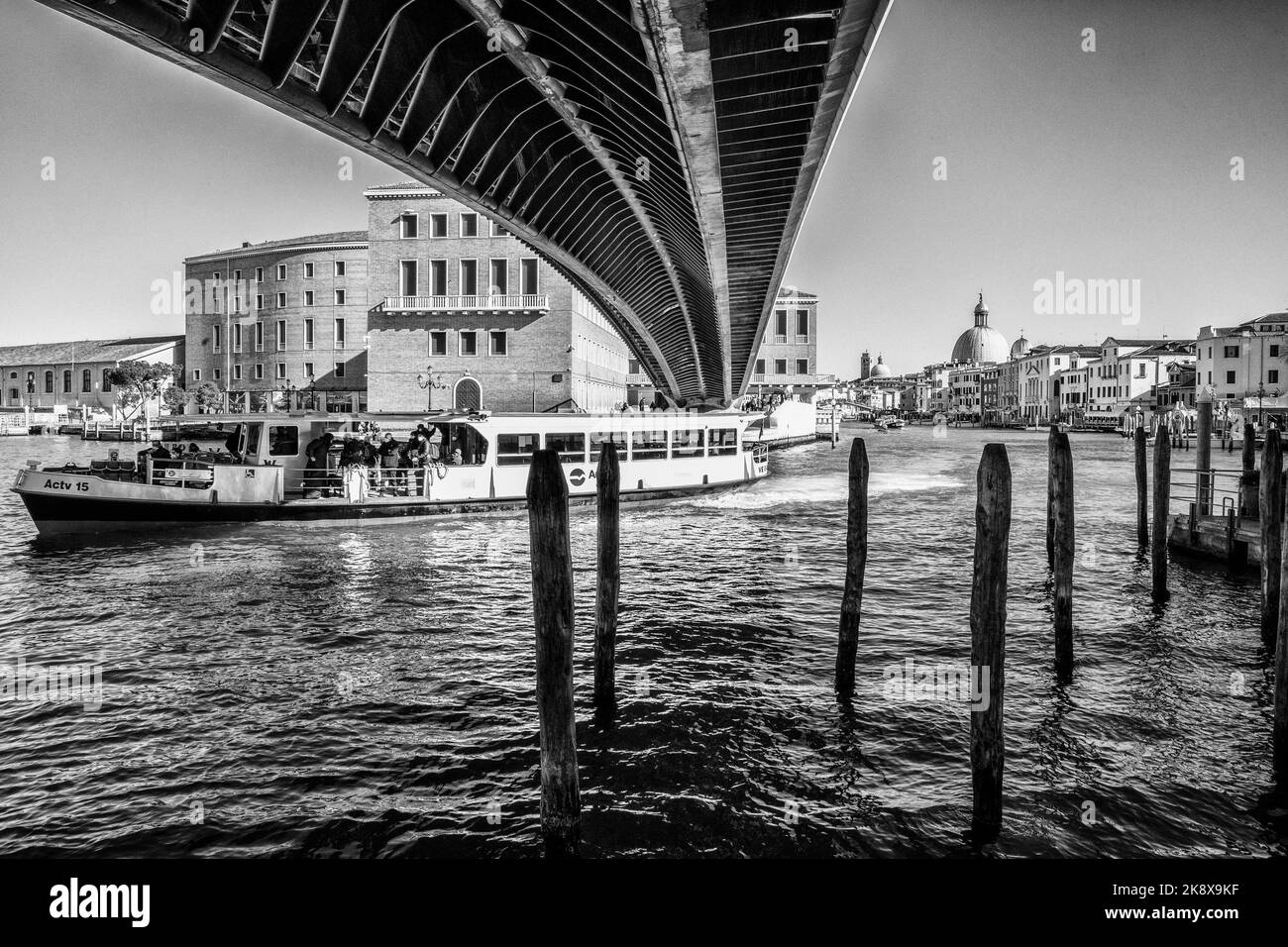 Venezia - Ponte della Costituzione Stock Photo