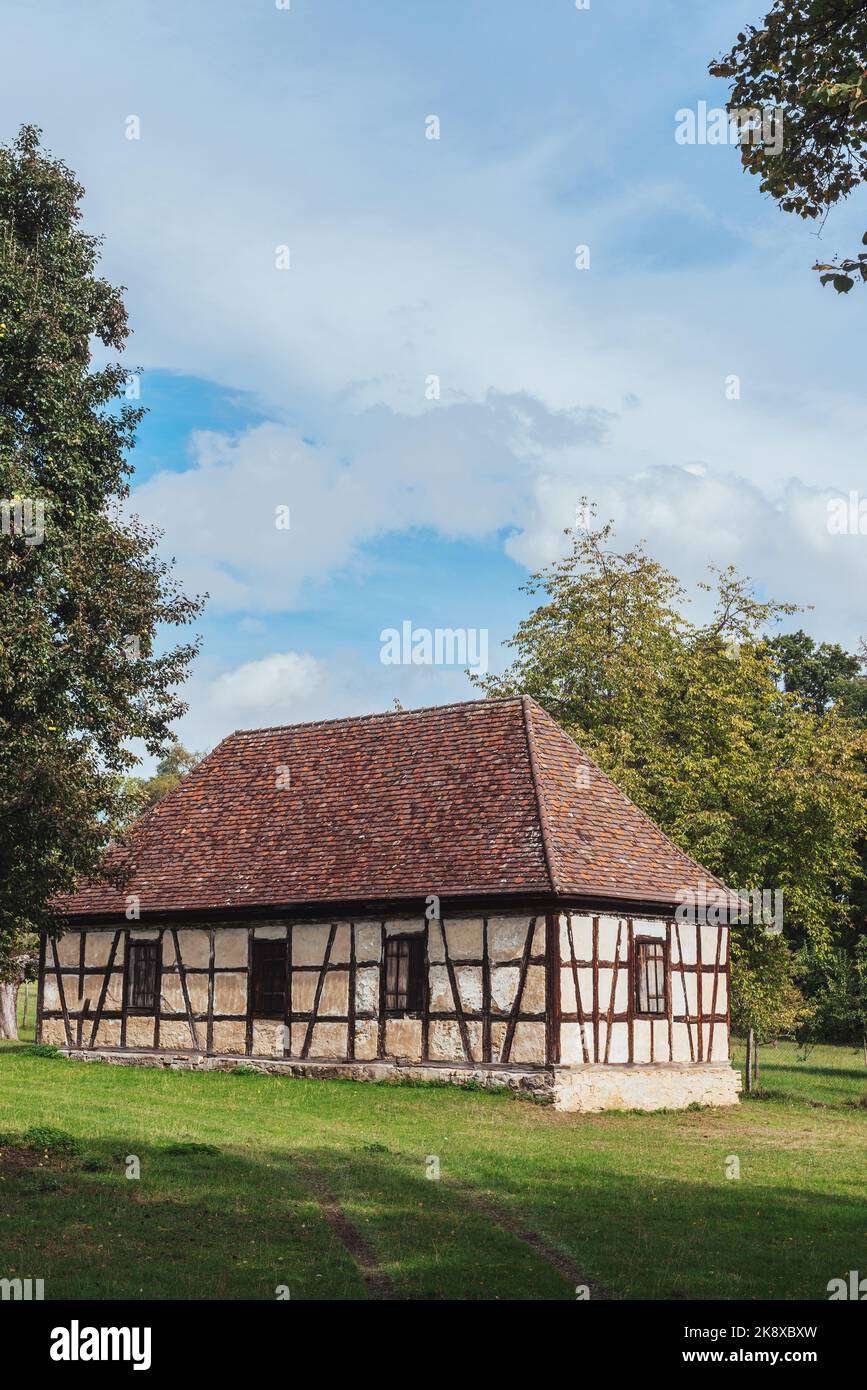 Traditional House With Beautiful Exterior Facade Decor In Germany ...