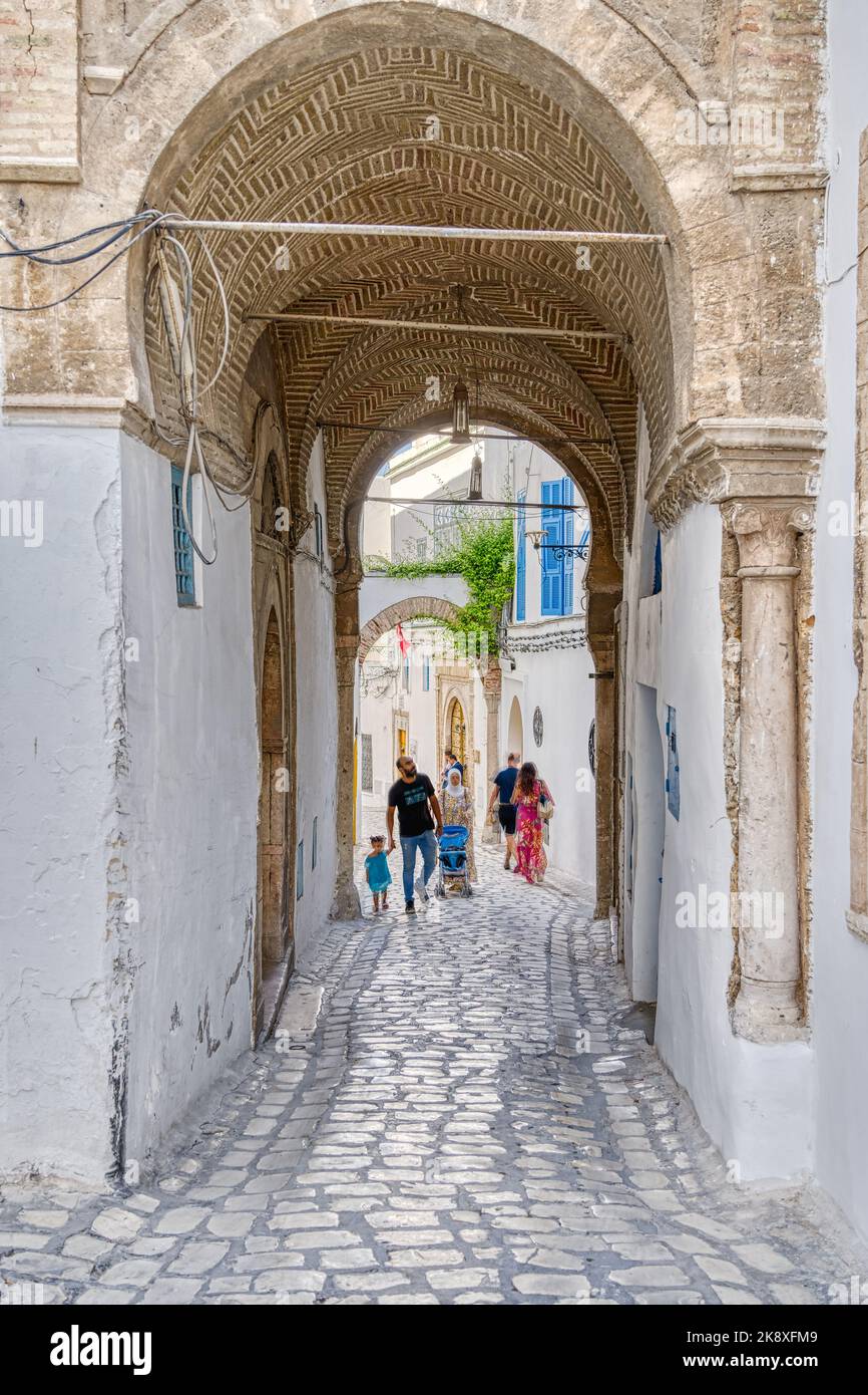 Tunis Medina, Tunisia Stock Photo