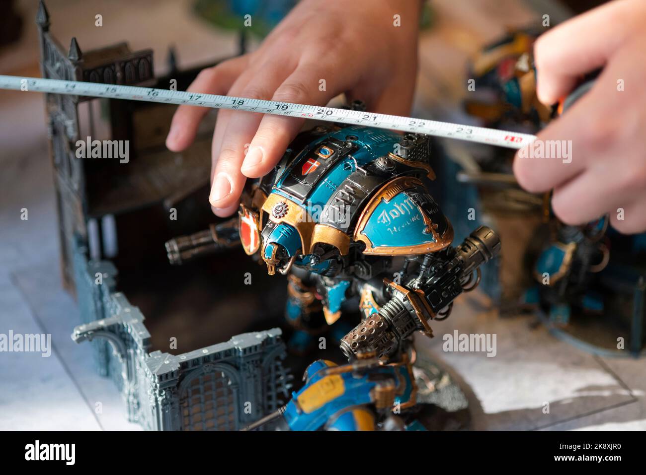 Set of Playing Action Figures, Game Warhammer 40,000, Players Stock