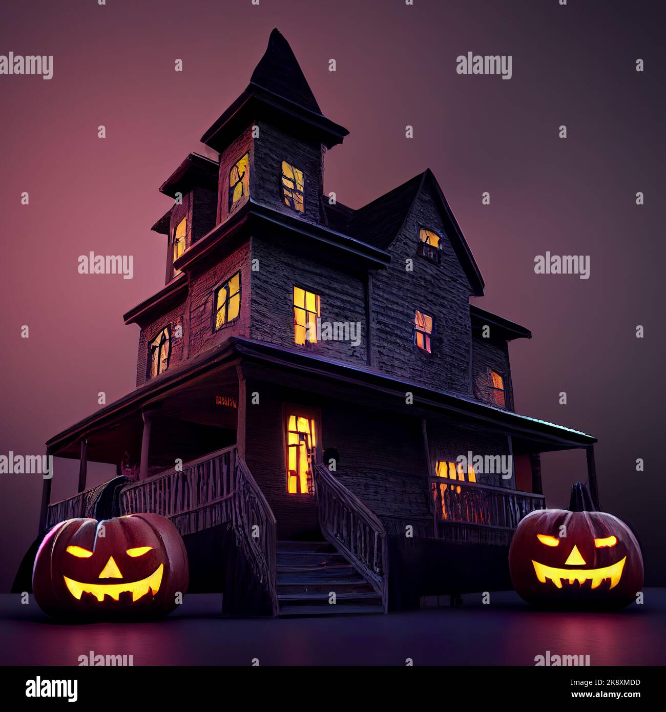 Woman haunted building hi-res stock photography and images - Alamy