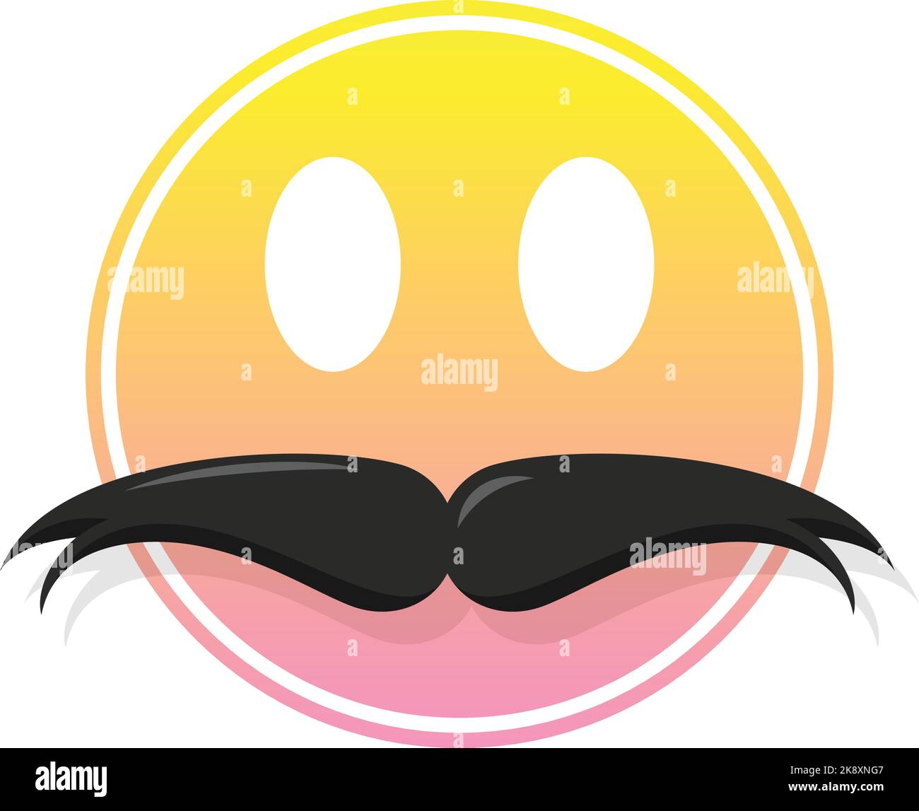 Funny Emoji Moustache Design Illustration EPS 10 Editable Vector funny-emoji-moustache-design-illustration-eps-10-editable-vector