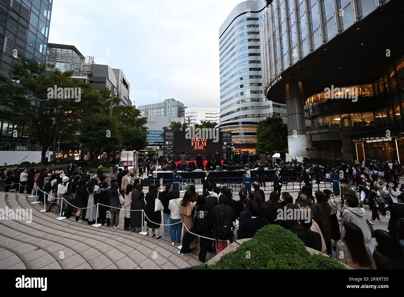 October 24, 2022 The 35th Tokyo International Film Festival. Opening