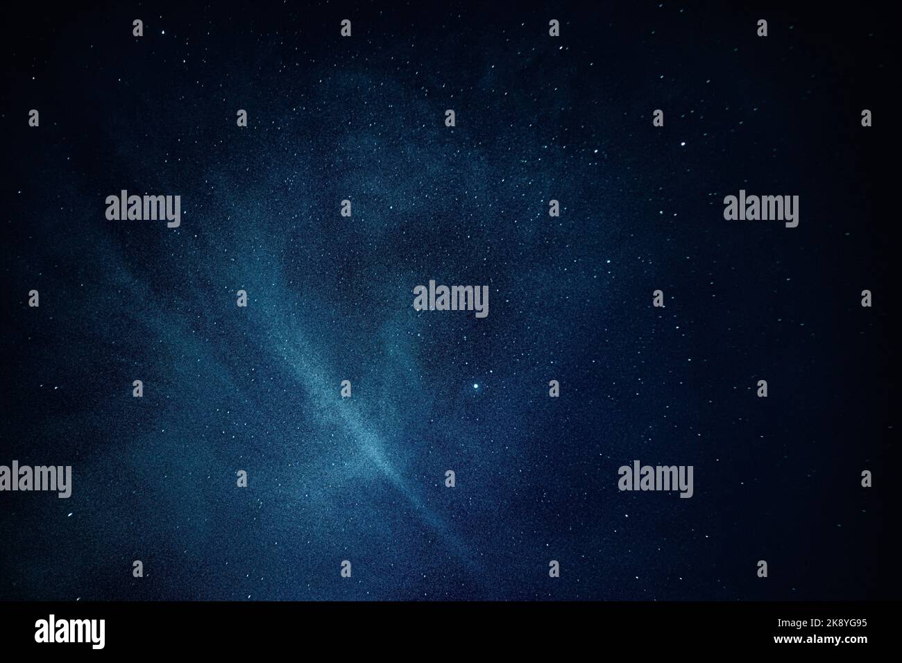 The stars and nebulas in the dark sky Stock Photo - Alamy