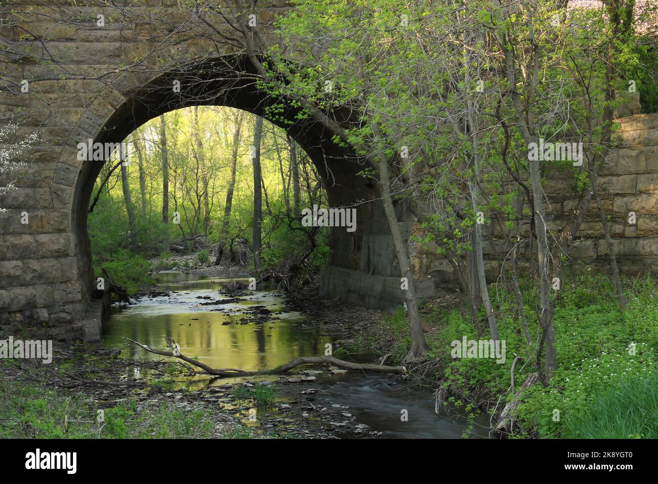 Historic railroad stone arch bridge hi-res stock photography and images ...