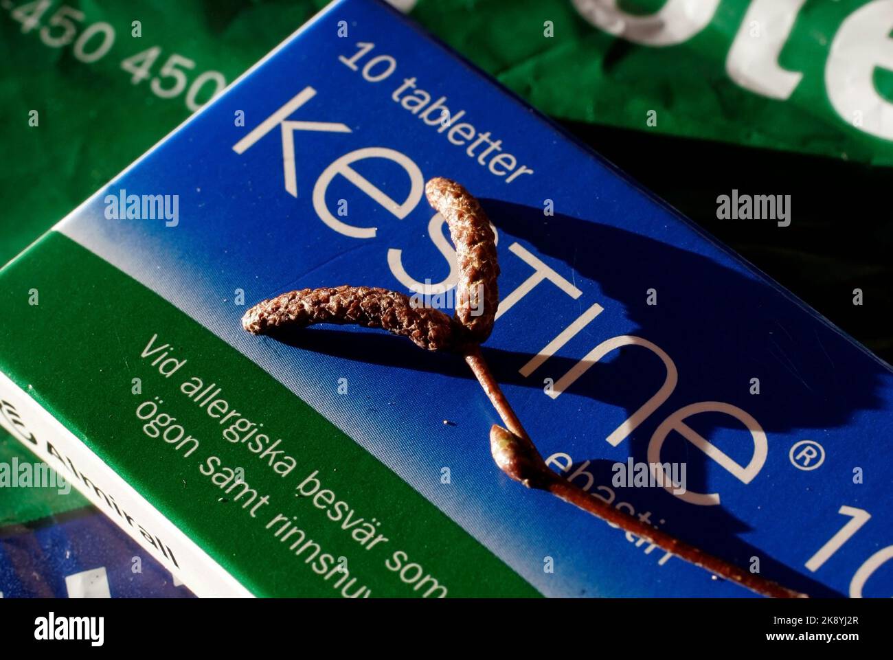 Kestine allergy medicine. Stock Photo