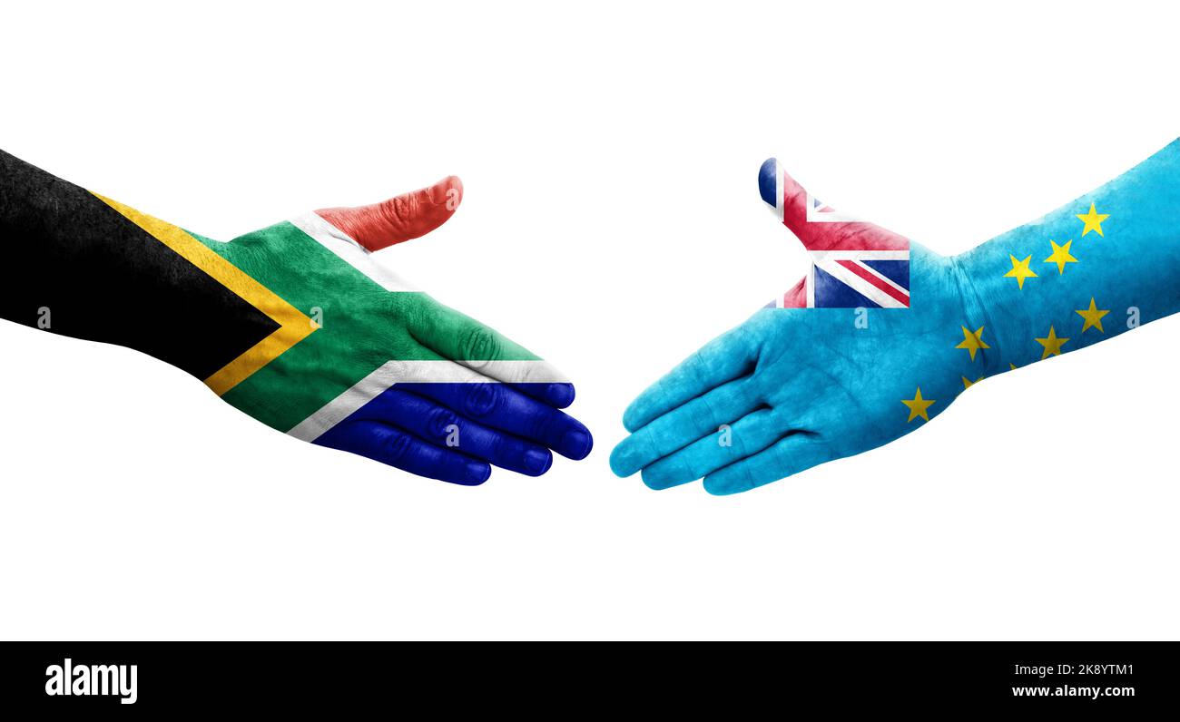 handshake-between-south-africa-and-tuvalu-flags-painted-on-hands