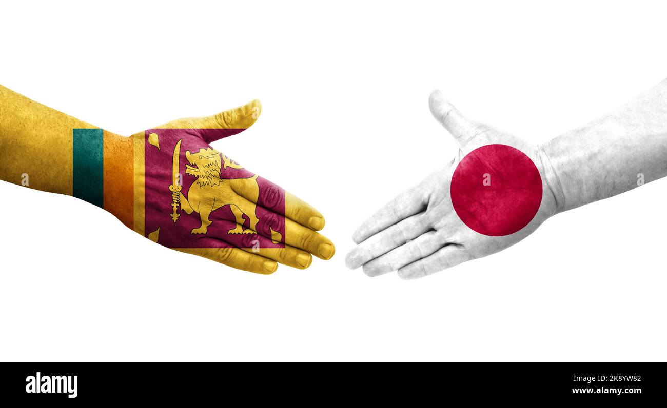 Sri lanka japan flag hires stock photography and images Alamy