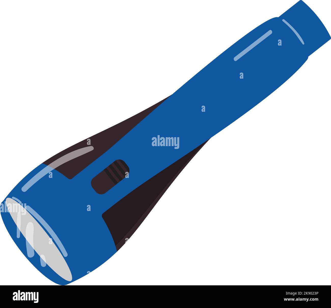 Flashlight lantern icon cartoon vector. Torch light Stock Vector Image