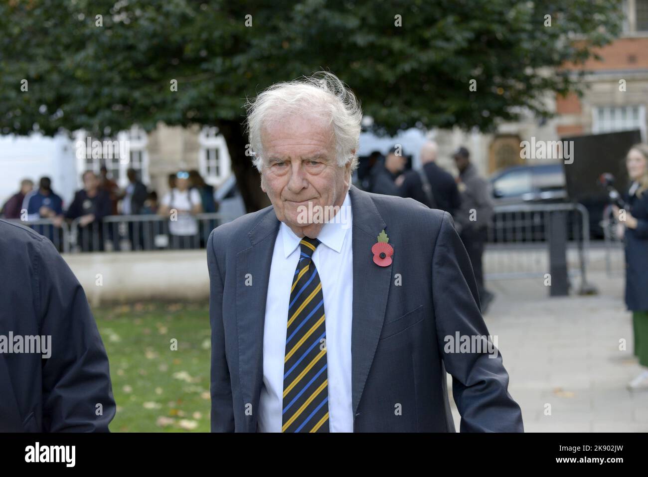 Sir Roger Gale MP (Con: North Thanet) in Westminster, on the day Rishi Sunak became leader of the Conservative party. 24th October 2022 Stock Photo