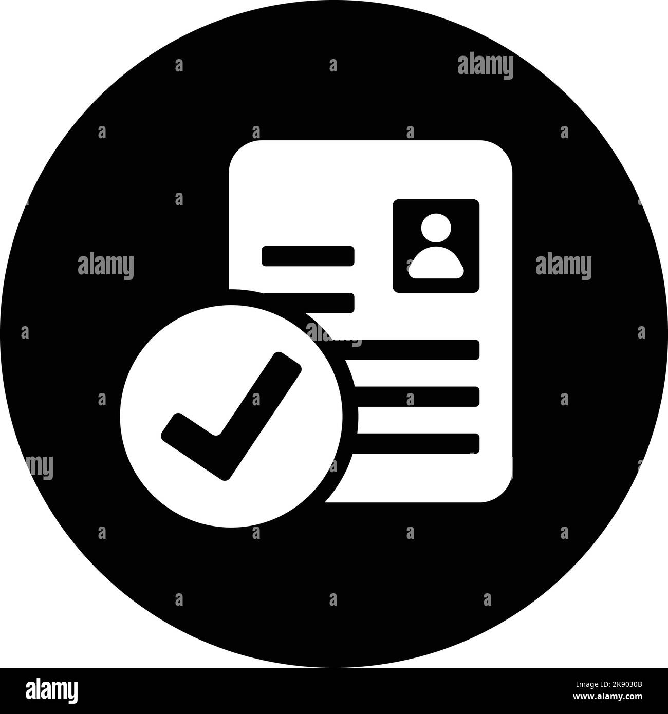Accept complete good icon design for web and mobile Stock Vector