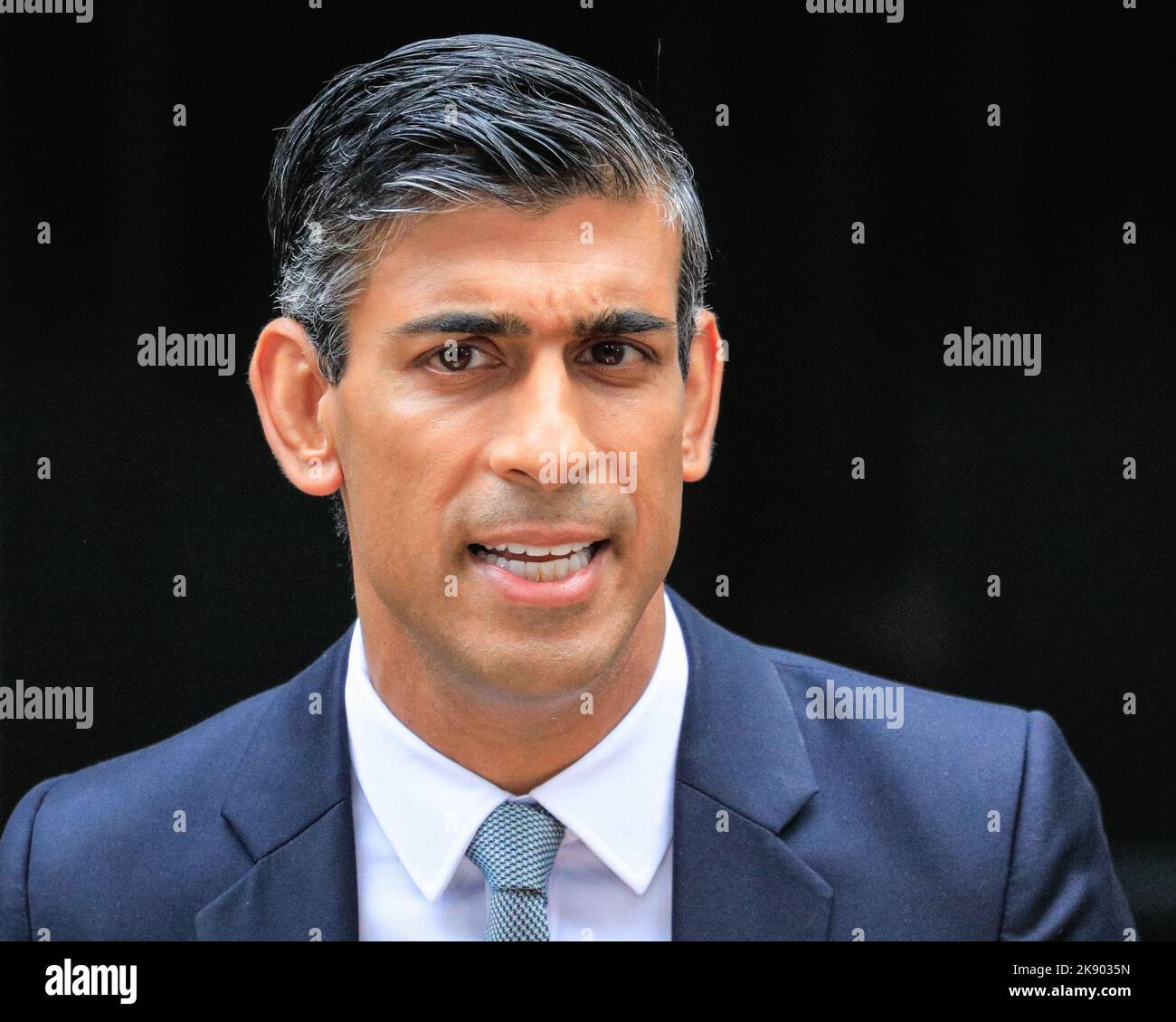 London Uk 25th Oct 2022 Rishi Sunak New British Prime Minister