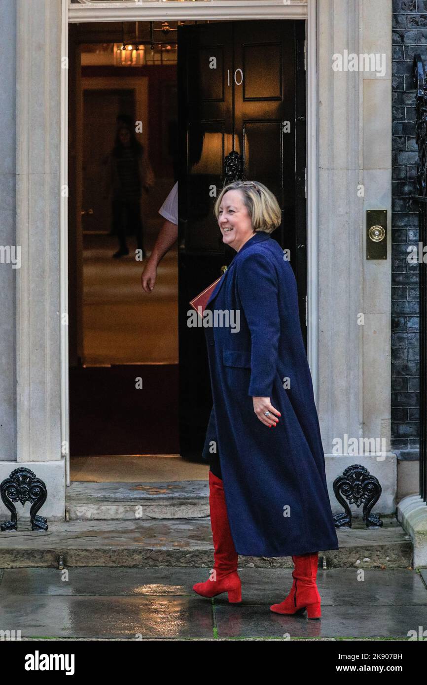London, UK. 25th Oct, 2022. AnneMarie Trevelyan, MP, Secretary of